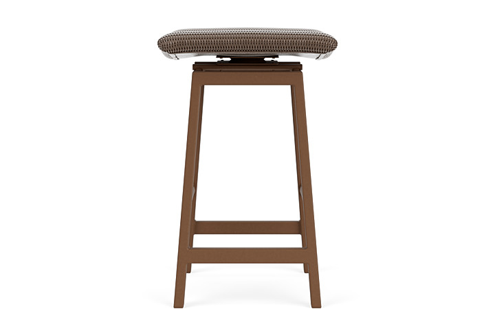 Lloyd Flanders™ Loom Swivel Bar Stool - Bark