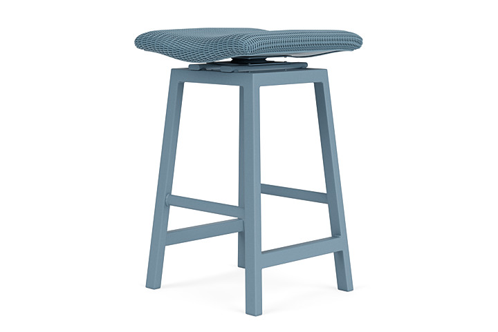 Lloyd Flanders™ Loom Swivel Bar Stool - Stillwater