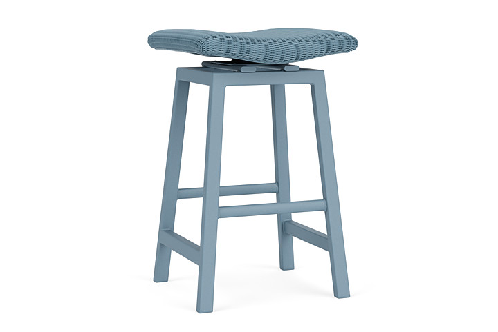 Lloyd Flanders™ Loom Swivel Bar Stool - Stillwater