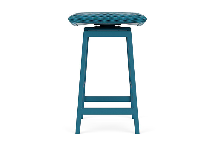 Lloyd Flanders™ Loom Swivel Bar Stool - Peacock