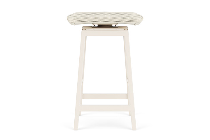 Lloyd Flanders™ Loom Swivel Bar Stool - Ivory