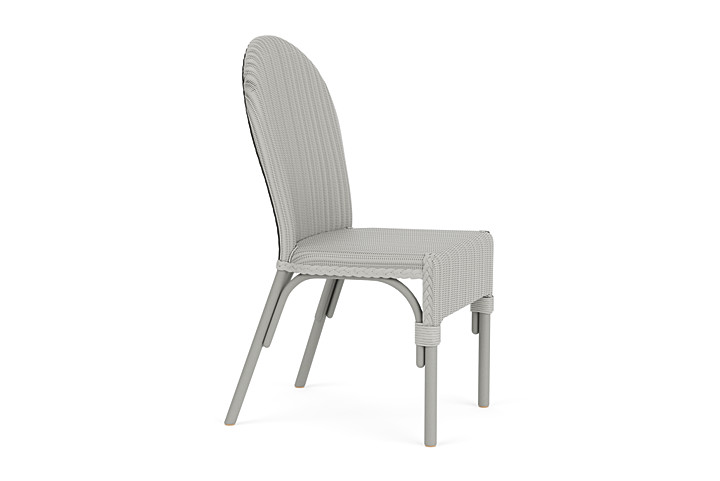 Lloyd Flanders™ Loom Bistro Chair - Platinum