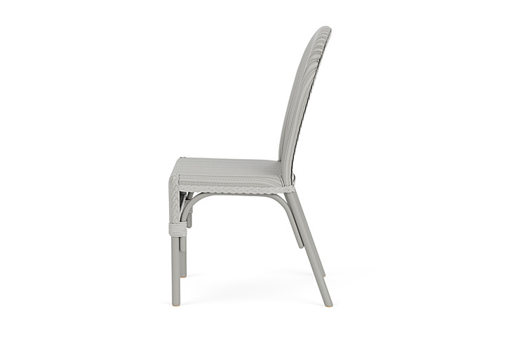 Lloyd Flanders™ Loom Bistro Chair - Platinum