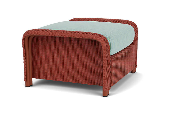 Lloyd Flanders™ Reflections Ottoman  - Terracotta