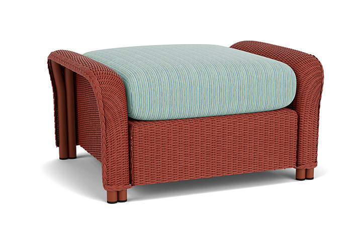 Lloyd Flanders™ Reflections Ottoman  - Terracotta