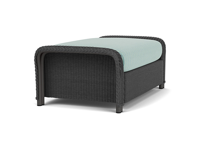 Lloyd Flanders™ Reflections Large Ottoman - Charcoal