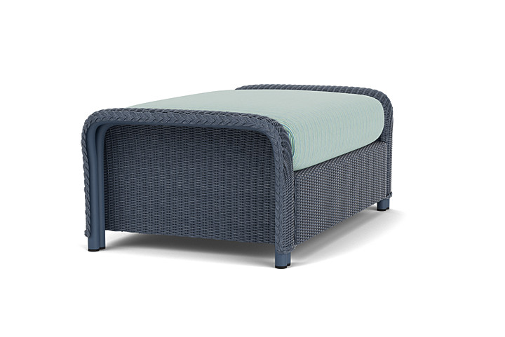 Lloyd Flanders™ Reflections Large Ottoman - Denim Blue