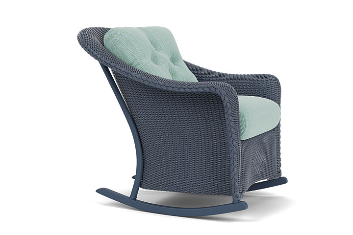 Lloyd Flanders™ Reflections Lounge Rocker - Denim Blue