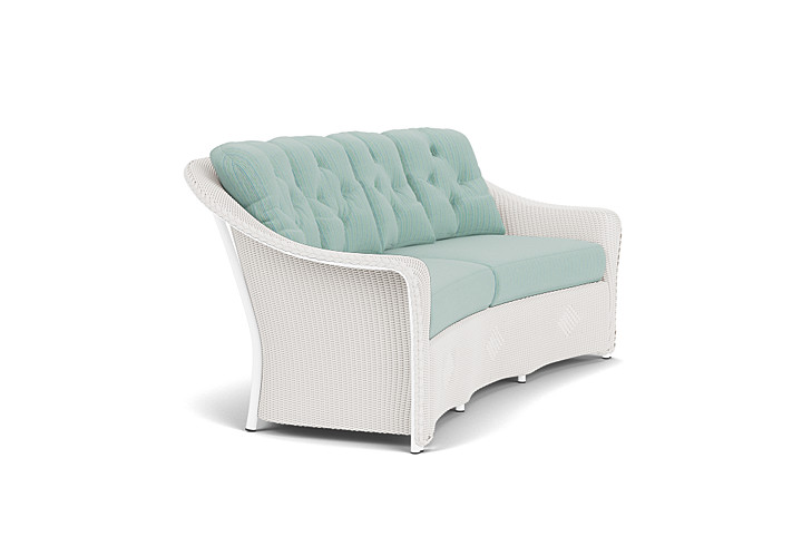 Lloyd Flanders™ Reflections Crescent Sofa - White