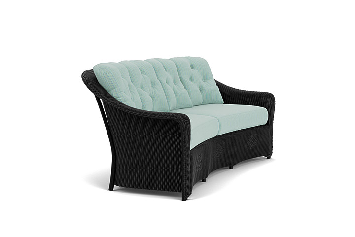 Lloyd Flanders™ Reflections Crescent Sofa - Ebony