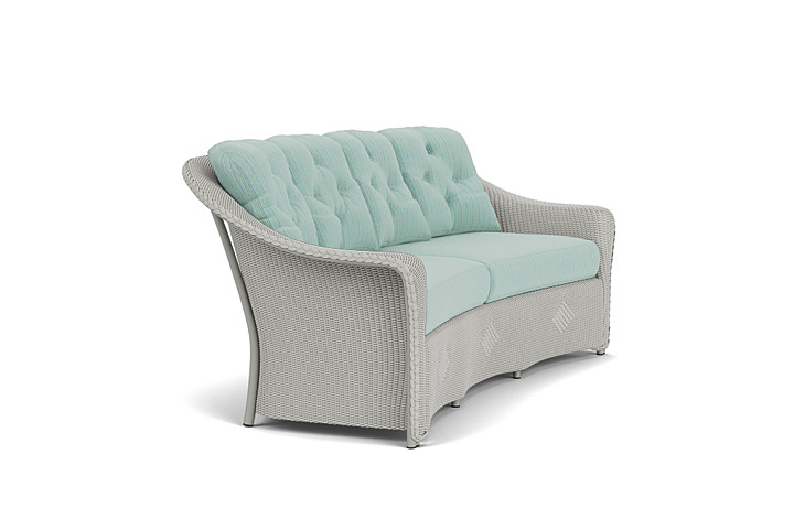 Lloyd Flanders™ Reflections Crescent Sofa - Platinum