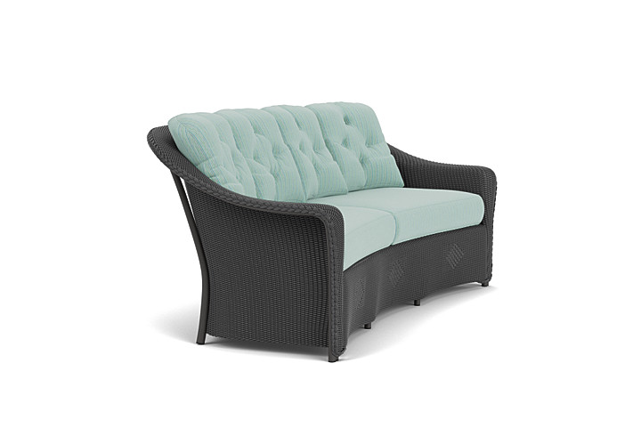 Lloyd Flanders™ Reflections Crescent Sofa - Charcoal