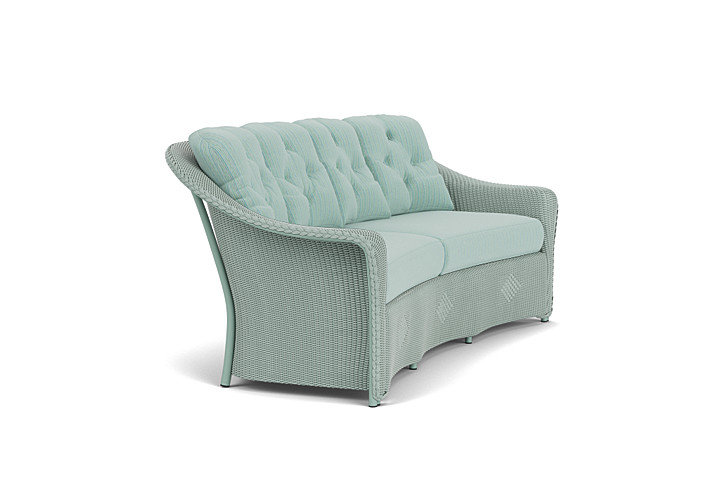 Lloyd Flanders™ Reflections Crescent Sofa - Sea Glass