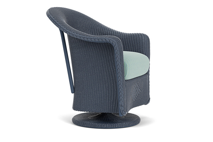 Lloyd Flanders™ Reflections Rocker Dining Armchair - Denim Blue