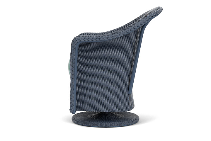 Lloyd Flanders™ Reflections Rocker Dining Armchair - Denim Blue