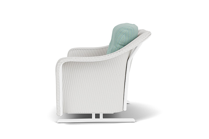 Lloyd Flanders™ Reflections Loveseat Glider - Matte White