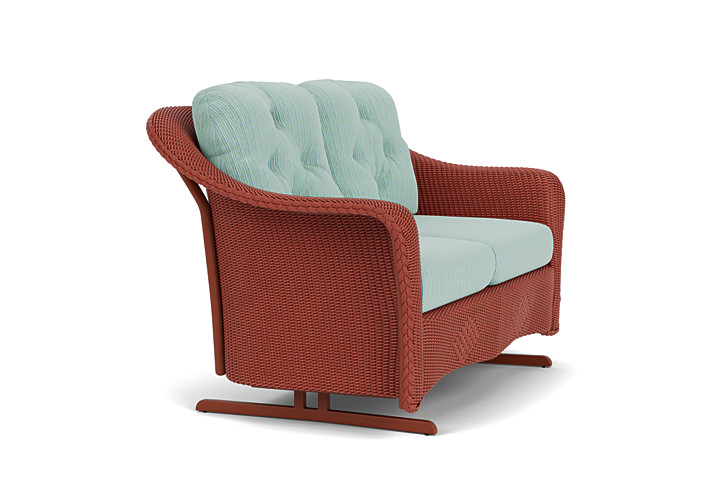 Lloyd Flanders™ Reflections Loveseat Glider - Terracotta