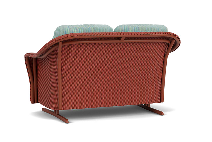 Lloyd Flanders™ Reflections Loveseat Glider - Terracotta