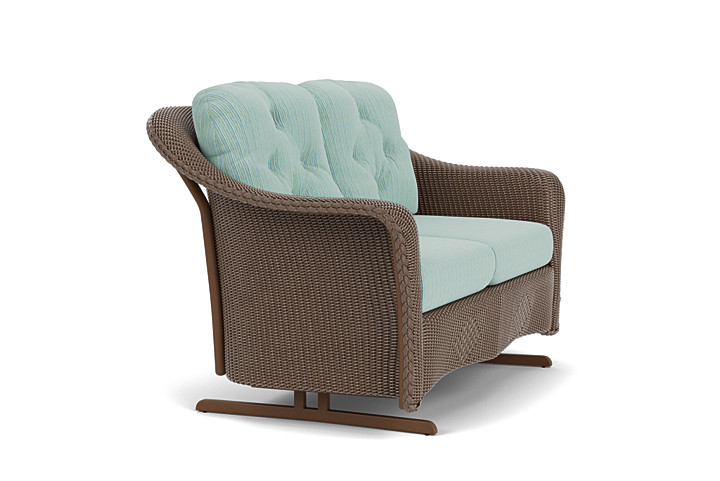 Lloyd Flanders™ Reflections Loveseat Glider - Bark