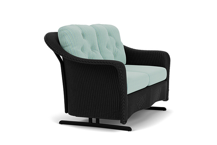 Lloyd Flanders™ Reflections Loveseat Glider - Ebony