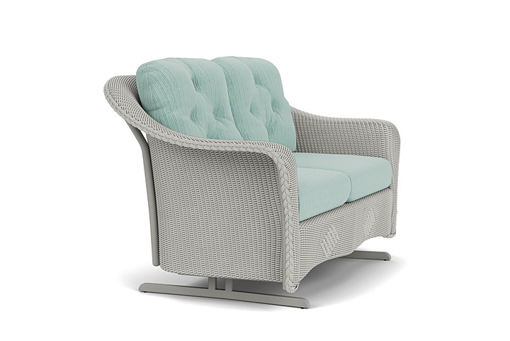 Lloyd Flanders™ Reflections Loveseat Glider - Platinum