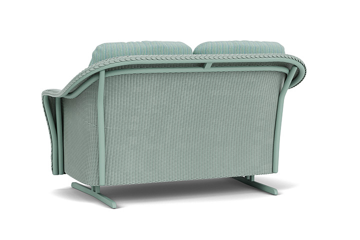 Lloyd Flanders™ Reflections Loveseat Glider - Sea Glass