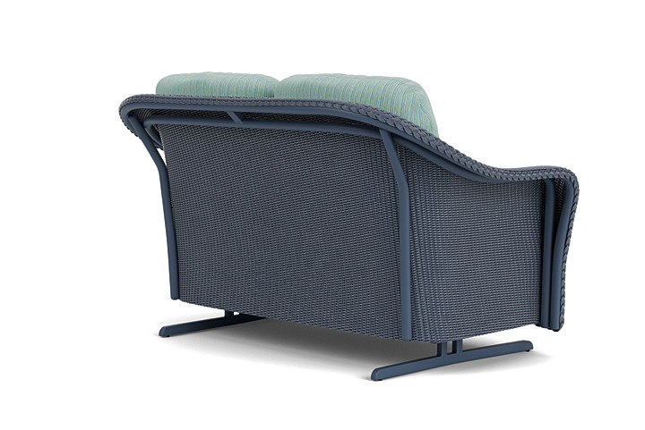 Lloyd Flanders™ Reflections Loveseat Glider - Denim Blue