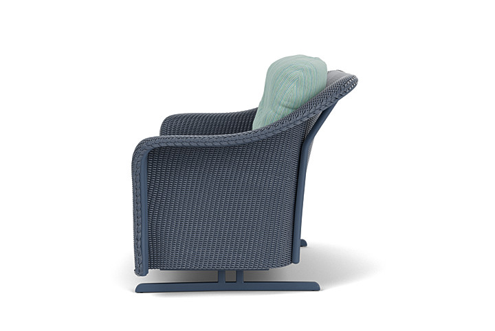 Lloyd Flanders™ Reflections Loveseat Glider - Denim Blue