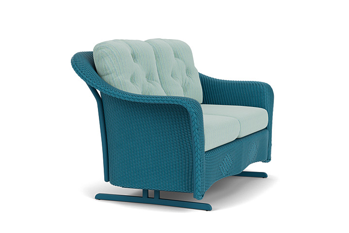 Lloyd Flanders™ Reflections Loveseat Glider - Peacock