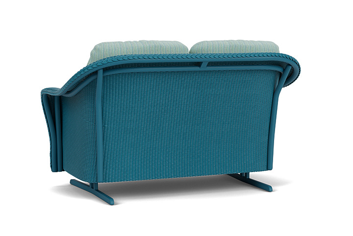 Lloyd Flanders™ Reflections Loveseat Glider - Peacock