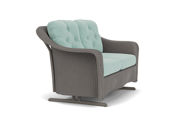 Lloyd Flanders™ Reflections Loveseat Glider - Pewter