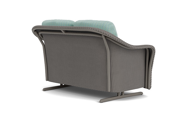 Lloyd Flanders™ Reflections Loveseat Glider - Pewter