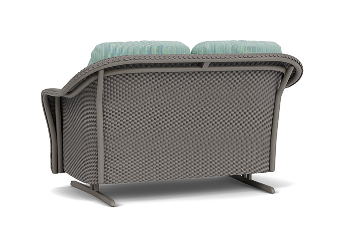 Lloyd Flanders™ Reflections Loveseat Glider - Pewter