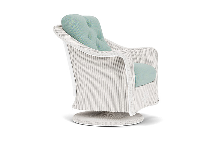 Lloyd Flanders™ Reflections Swivel Rocker Lounge Chair - White