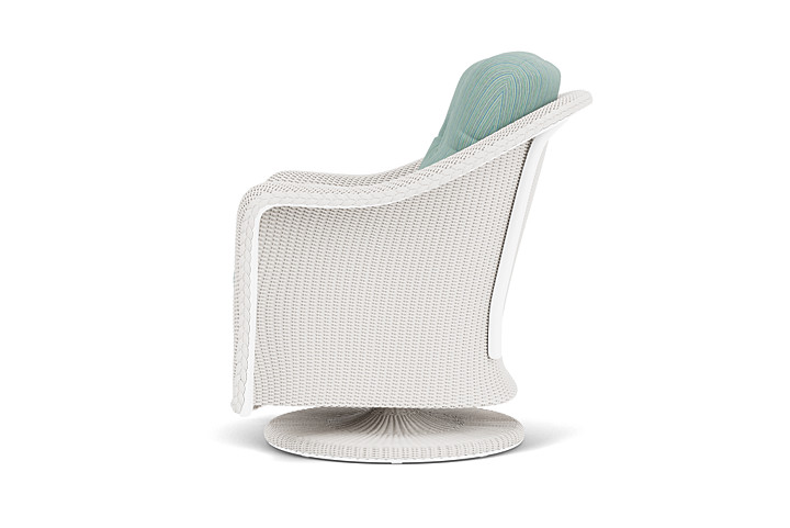 Lloyd Flanders™ Reflections Swivel Rocker Lounge Chair - White