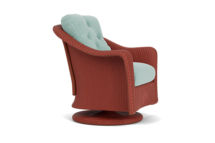 Lloyd Flanders™ Reflections Swivel Rocker Lounge Chair - Terracotta