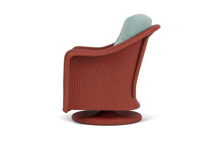 Lloyd Flanders™ Reflections Swivel Rocker Lounge Chair - Terracotta