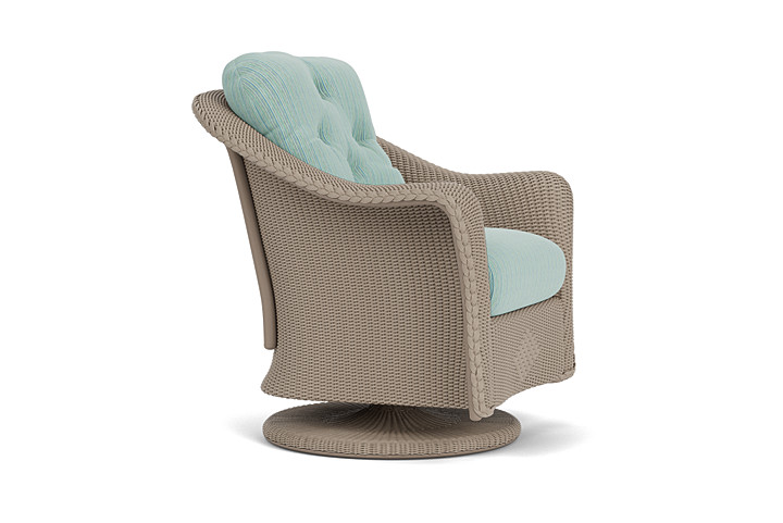 Lloyd Flanders™ Reflections Swivel Rocker Lounge Chair - French Beige