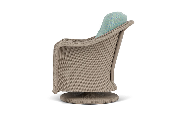 Lloyd Flanders™ Reflections Swivel Rocker Lounge Chair - French Beige