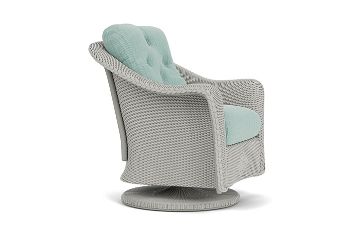 Lloyd Flanders™ Reflections Swivel Rocker Lounge Chair - Platinum