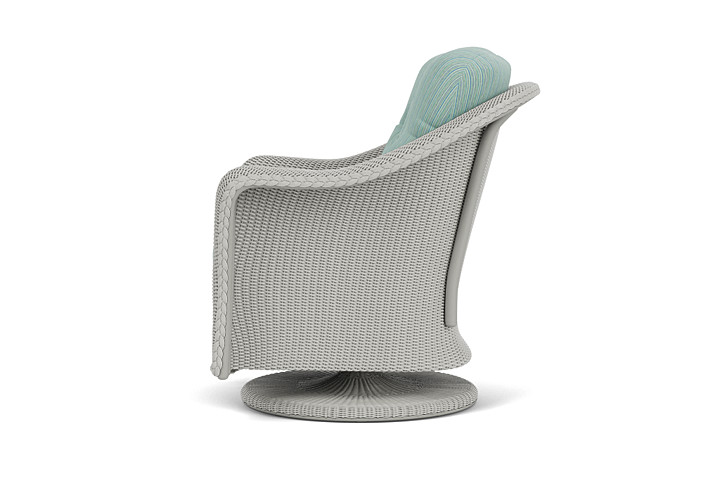 Lloyd Flanders™ Reflections Swivel Rocker Lounge Chair - Platinum