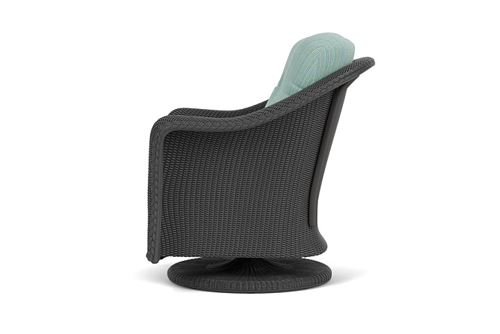 Lloyd Flanders™ Reflections Swivel Rocker Lounge Chair - Charcoal