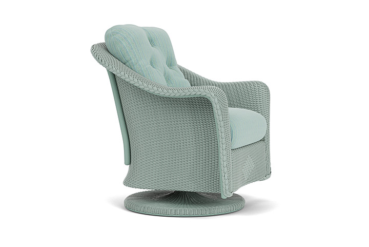 Lloyd Flanders™ Reflections Swivel Rocker Lounge Chair - Sea Glass