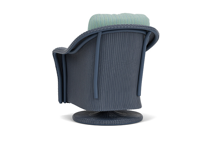 Lloyd Flanders™ Reflections Swivel Rocker Lounge Chair - Denim Blue