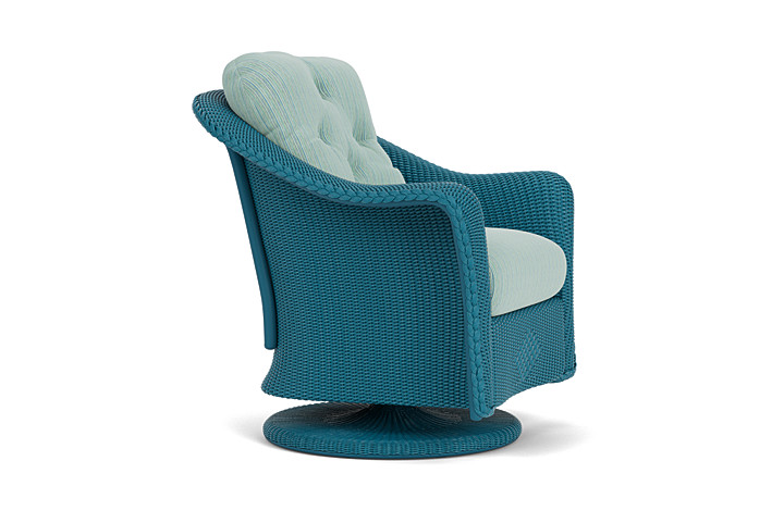 Lloyd Flanders™ Reflections Swivel Rocker Lounge Chair - Peacock