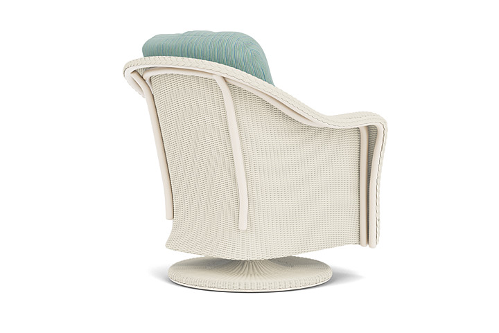 Lloyd Flanders™ Reflections Swivel Rocker Lounge Chair - Ivory