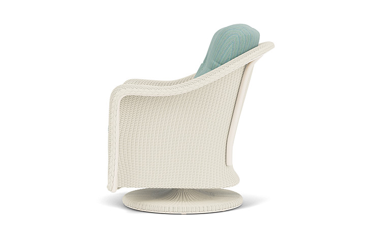 Lloyd Flanders™ Reflections Swivel Rocker Lounge Chair - Ivory