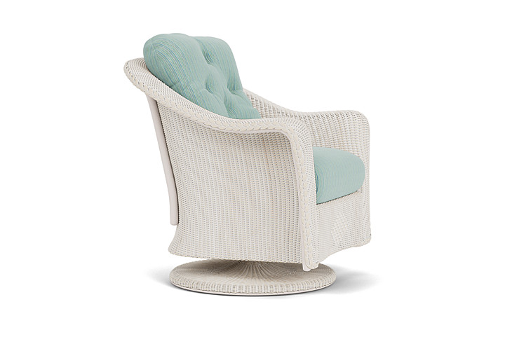 Lloyd Flanders™ Reflections Swivel Rocker Lounge Chair - Antique White