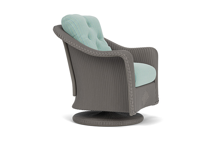 Lloyd Flanders™ Reflections Swivel Rocker Lounge Chair - Pewter