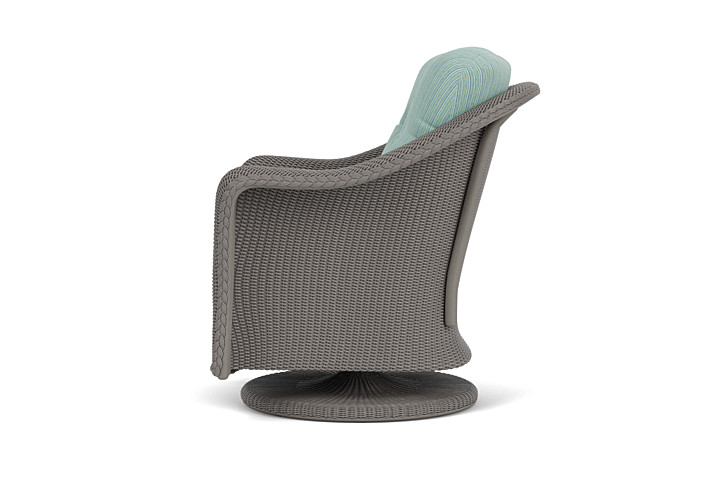 Lloyd Flanders™ Reflections Swivel Rocker Lounge Chair - Pewter